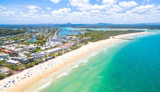 オーストラリア　ビーチ　留学　ヌーサ　ワーホリ　穴場