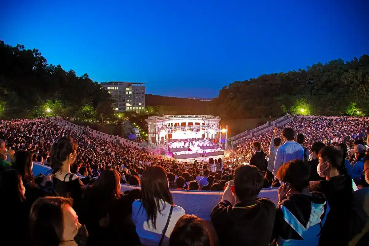 キョンヒ大学 kyung hee university 韓国留学 語学堂 キャンパス イベント ライブ コンサート