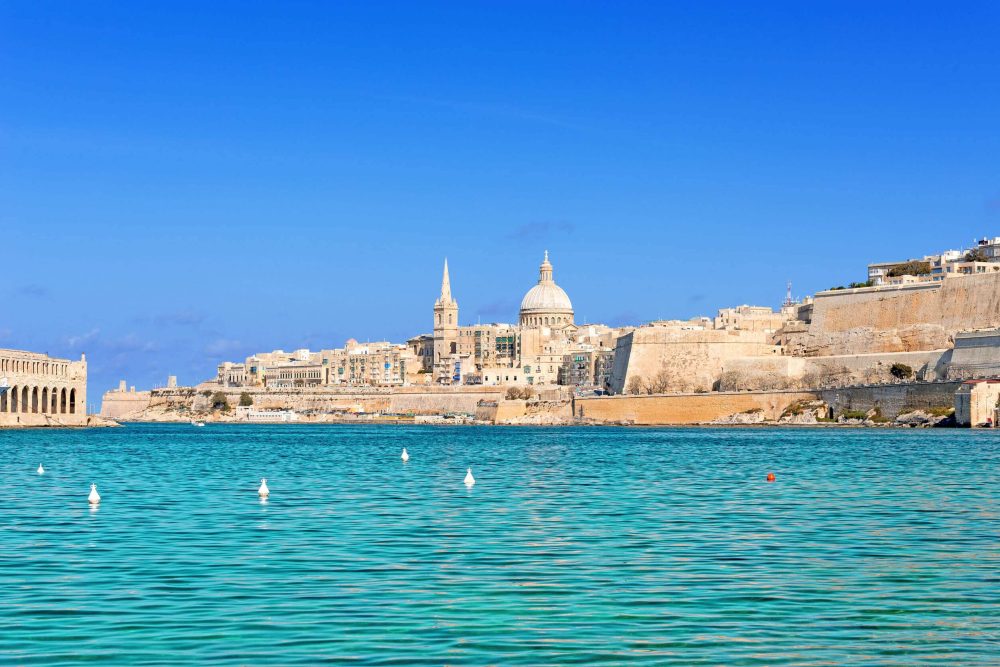 マルタ首都ヴァレッタ　La Valletta