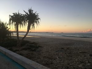 オーストラリア　サンセットビーチ