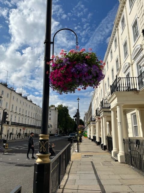 ロンドン　ビクトリア　街並み　9月　天候　留学　エージェント