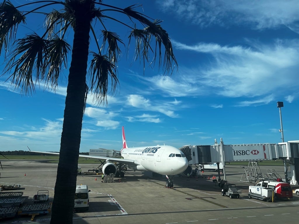 ブリスベン空港到着