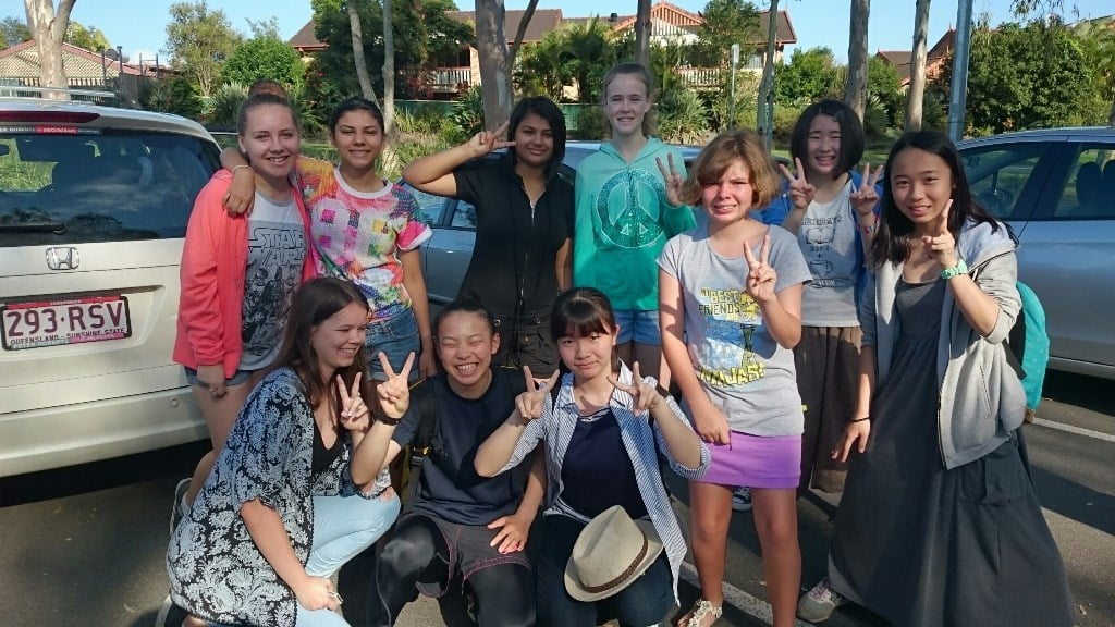 留学中の大塩カウンセラー