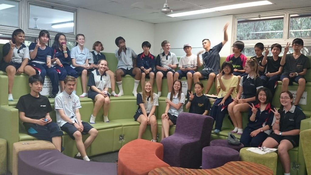 留学中の大塩カウンセラー