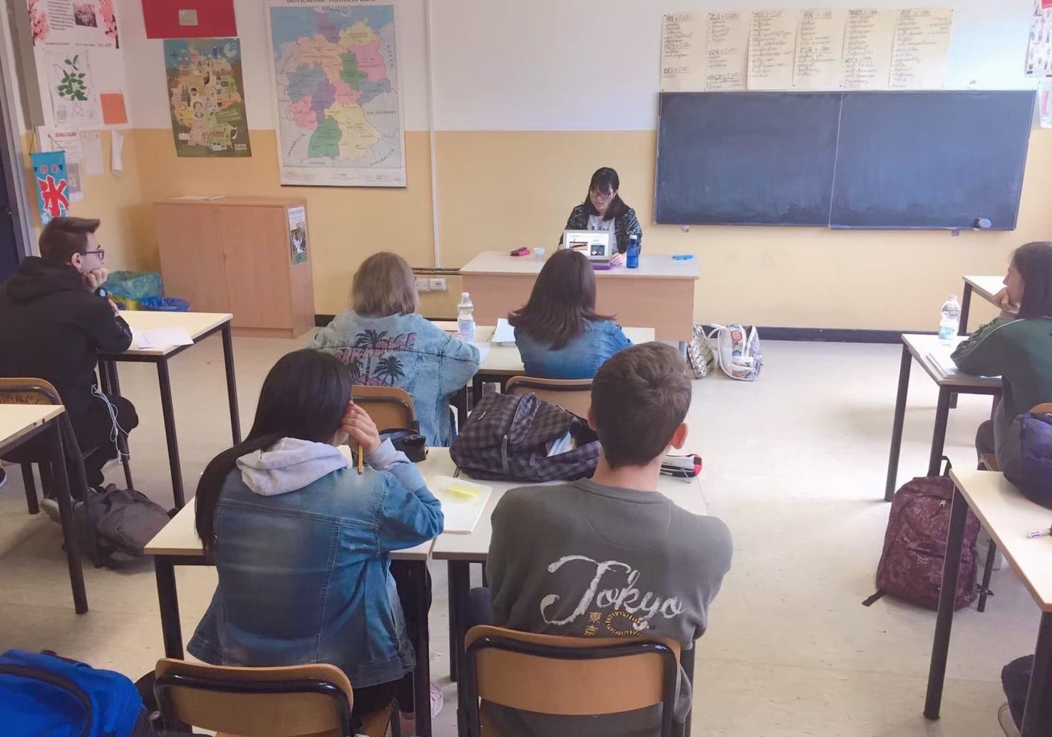 留学中の古賀カウンセラー