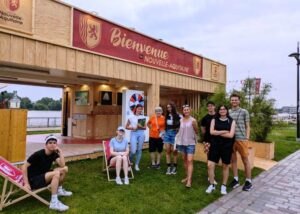 フランス留学 ボルドー留学 フランスワーホリ フランス語レッスン ワイン祭り Feteduvin