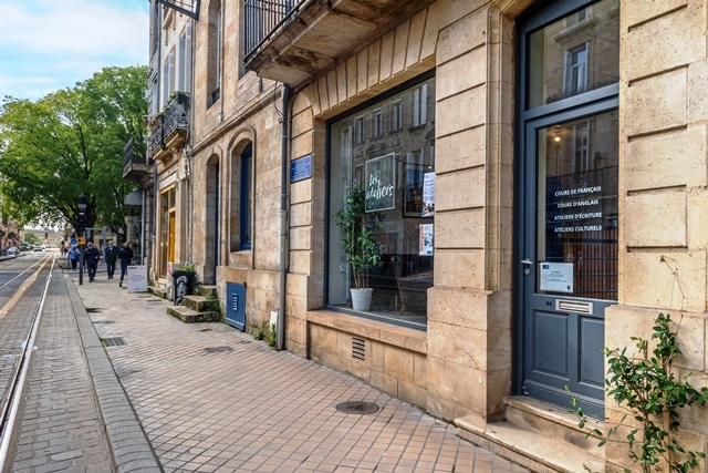 フランス留学 ボルドー留学 フランス語 フランス生活 フランスワーホリ les atelier レザトリエFL 外観