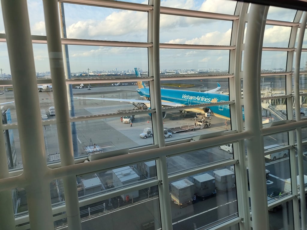 羽田空港の搭乗口