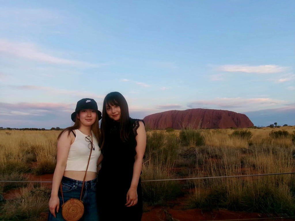 出水さん留学中の写真